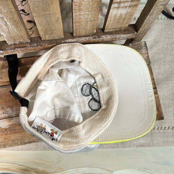 Walt Disney World Embroidered Mickey Icon Tennis Cap Hat - Thin Adjustable - Picture 6 of 10